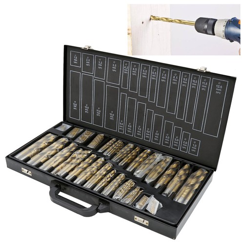 Punte elicoidali 230 pezzi - , 1-