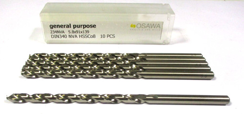 Osawa spiralbohrer hss - 5x,