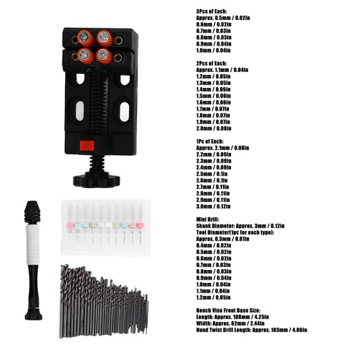 Set punte manuali pezzi - set, di