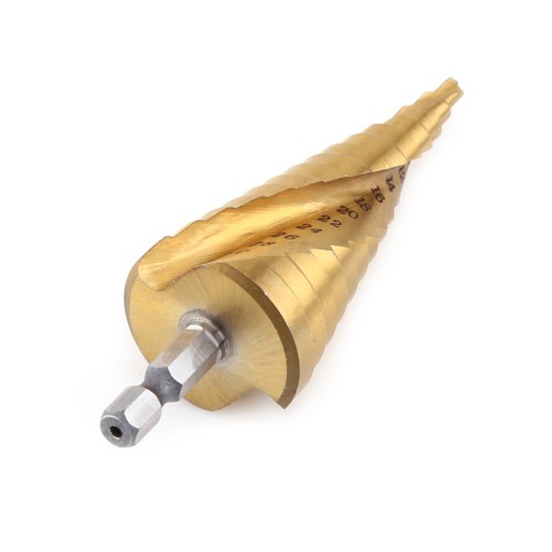 Pezzo trapano gradini hss - pezzo,