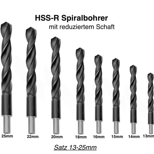 Set punte spirale hss - hss,
