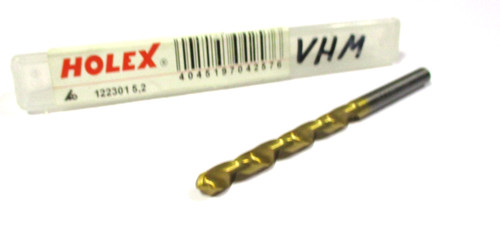 Holex vhm spiralbohrer - spiralbohrer, 5,2