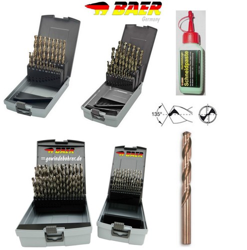 Set punte spirale hssg - set,